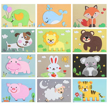 Load image into Gallery viewer, DIY Kids Cartoon EVA Sticker Toys