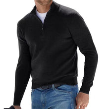 Load image into Gallery viewer, Cashmere Zipper Basic Sweater