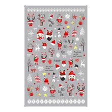 Load image into Gallery viewer, CHRISTMAS NAIL ART STICKERS