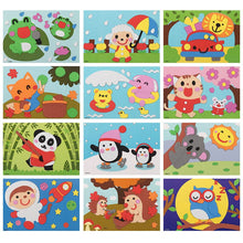 Load image into Gallery viewer, DIY Kids Cartoon EVA Sticker Toys