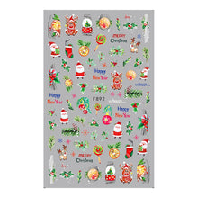Load image into Gallery viewer, CHRISTMAS NAIL ART STICKERS