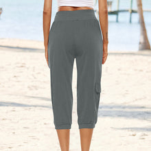 Load image into Gallery viewer, Women's Drawstring Cargo Pants