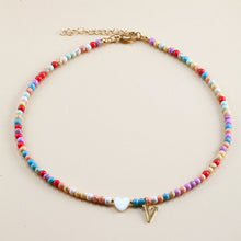 Load image into Gallery viewer, Personalized Colorful Beads Choker