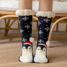 Load image into Gallery viewer, Christmas hot sale reindeer padded cotton socks