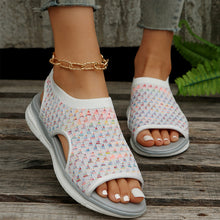 Load image into Gallery viewer, Premium Stretch Slingback Sports Sandals
