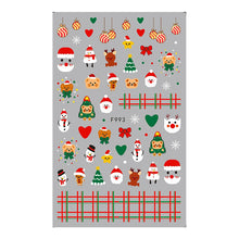 Load image into Gallery viewer, CHRISTMAS NAIL ART STICKERS