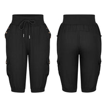 Load image into Gallery viewer, Women's Drawstring Cargo Pants