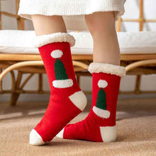 Load image into Gallery viewer, Christmas hot sale reindeer padded cotton socks