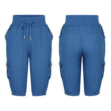 Load image into Gallery viewer, Women's Drawstring Cargo Pants