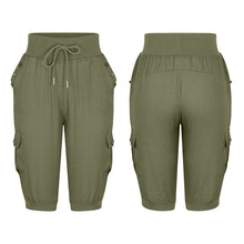 Load image into Gallery viewer, Women's Drawstring Cargo Pants