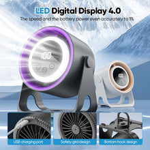 Load image into Gallery viewer, Digital Display Portable Fan