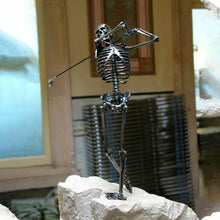 Load image into Gallery viewer, Full Body Silver Skeleton Pendant