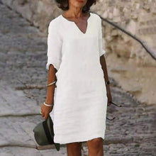 Load image into Gallery viewer, Women'S V-Neck Dress