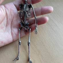 Load image into Gallery viewer, Full Body Silver Skeleton Pendant