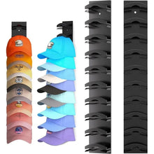 Load image into Gallery viewer, Punch-Free Baseball Cap Storage Rack