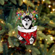 Load image into Gallery viewer, Cute Christmas Sock Dog Ornament