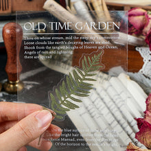 Load image into Gallery viewer, Memory Garden Series PET Stickers Set