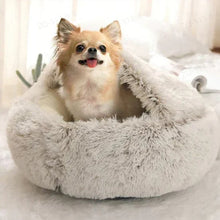 Load image into Gallery viewer, Plush Bed For Dogs &amp; Cats