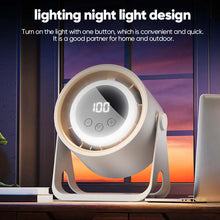 Load image into Gallery viewer, Digital Display Portable Fan
