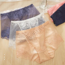 Load image into Gallery viewer, Ladies Silk Lace Handmade Panties