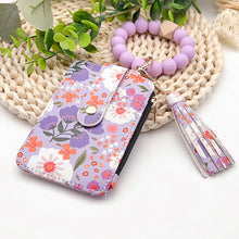 Load image into Gallery viewer, Stylish Card Holder With Silicone Bead Bracelet