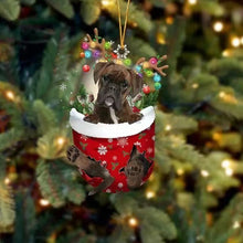 Load image into Gallery viewer, Cute Christmas Sock Dog Ornament