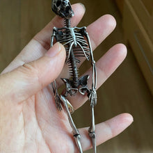 Load image into Gallery viewer, Full Body Silver Skeleton Pendant