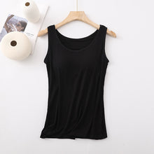 Load image into Gallery viewer, Women's Tank Top with Built-In Bra