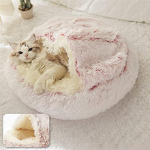 Load image into Gallery viewer, Plush Bed For Dogs &amp; Cats