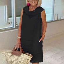 Load image into Gallery viewer, Summer Ruffle Collar Dress