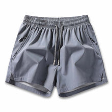 Load image into Gallery viewer, Men's Plain Solid Color Drawstring Pocket Shorts