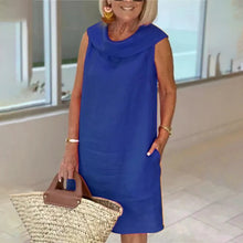 Load image into Gallery viewer, Summer Ruffle Collar Dress