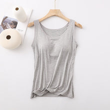 Load image into Gallery viewer, Women's Tank Top with Built-In Bra