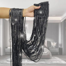 Load image into Gallery viewer, Glitter Fringe Door Wall Window Room Divider