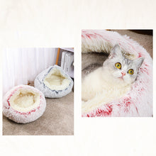 Load image into Gallery viewer, Plush Bed For Dogs &amp; Cats