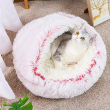 Load image into Gallery viewer, Plush Bed For Dogs &amp; Cats