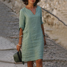 Load image into Gallery viewer, Women'S V-Neck Dress