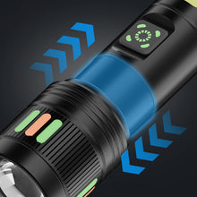 Load image into Gallery viewer, Rechargeable Super-Bright LED Flashlight