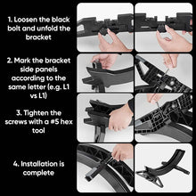 Load image into Gallery viewer, Adjustable Universal Bicycle Stand Rack