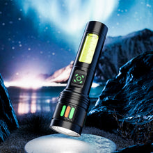 Load image into Gallery viewer, Rechargeable Super-Bright LED Flashlight