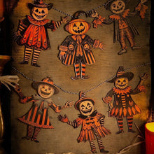 Load image into Gallery viewer, Halloween Vintage Bunting Wooden