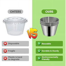 Load image into Gallery viewer, Stainless Steel Containers With Leakproof Silicone Lids