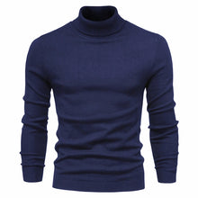 Load image into Gallery viewer, Men's Casual Solid Color Turtleneck Sweater