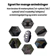 Load image into Gallery viewer, Fjernkontroll strobelys