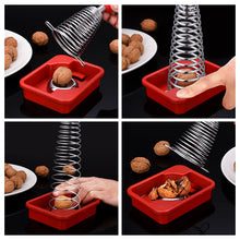 Load image into Gallery viewer, Stainless Steel Spring Walnut Opener