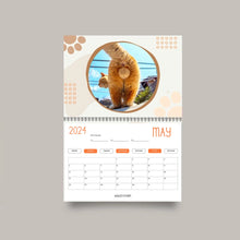 Load image into Gallery viewer, Funniest calendar of the century | Funny Cat Calendar 2024