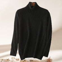 Load image into Gallery viewer, Men's Mink Turtleneck Bottoming Sweater