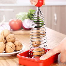 Load image into Gallery viewer, Stainless Steel Spring Walnut Opener