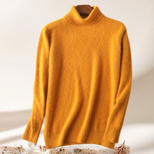 Load image into Gallery viewer, Men's Mink Turtleneck Bottoming Sweater