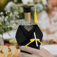 Load image into Gallery viewer, Graduation Cap And Gown Bottle Cover